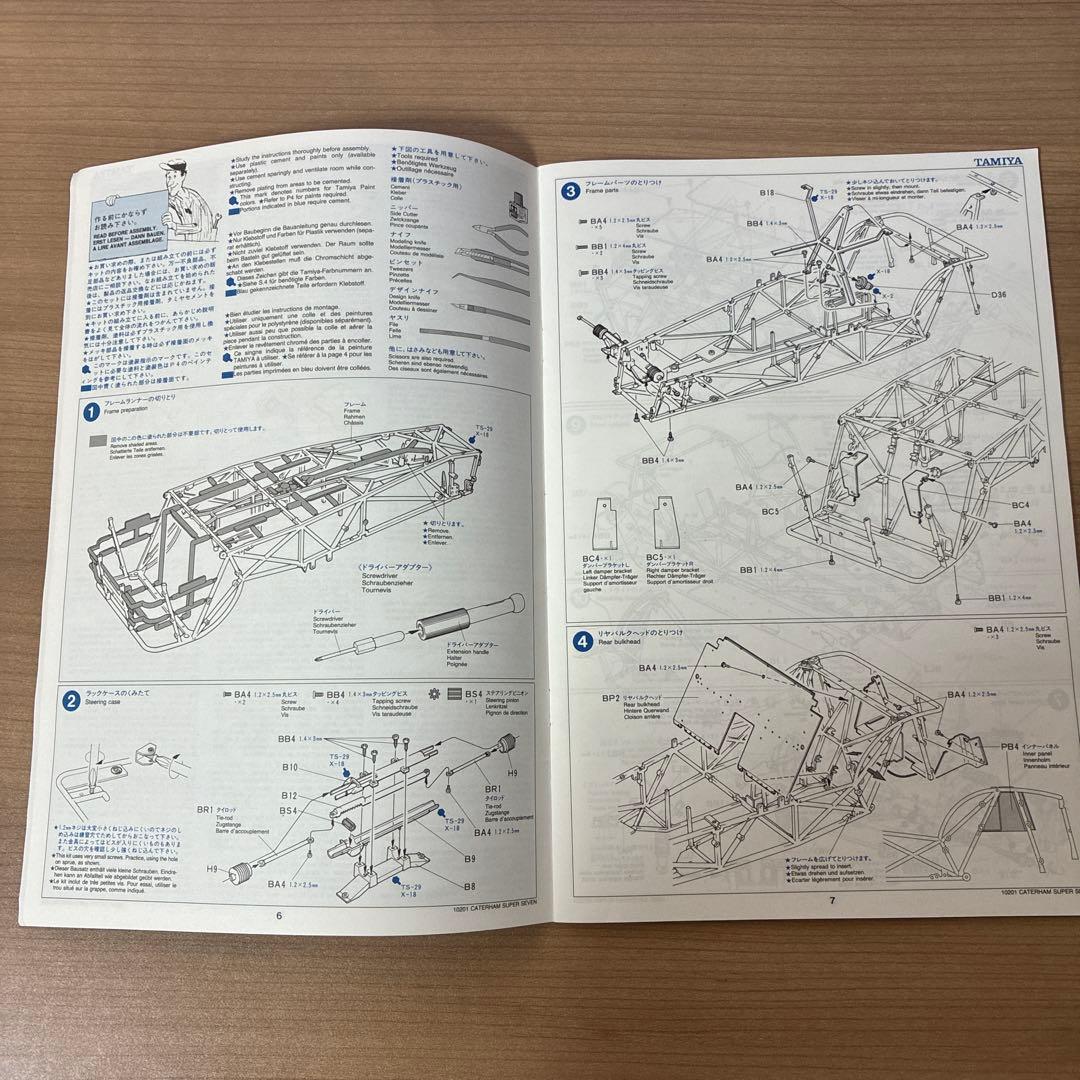 タミヤ ケーターハム スーパーセブン BDR 1/12
