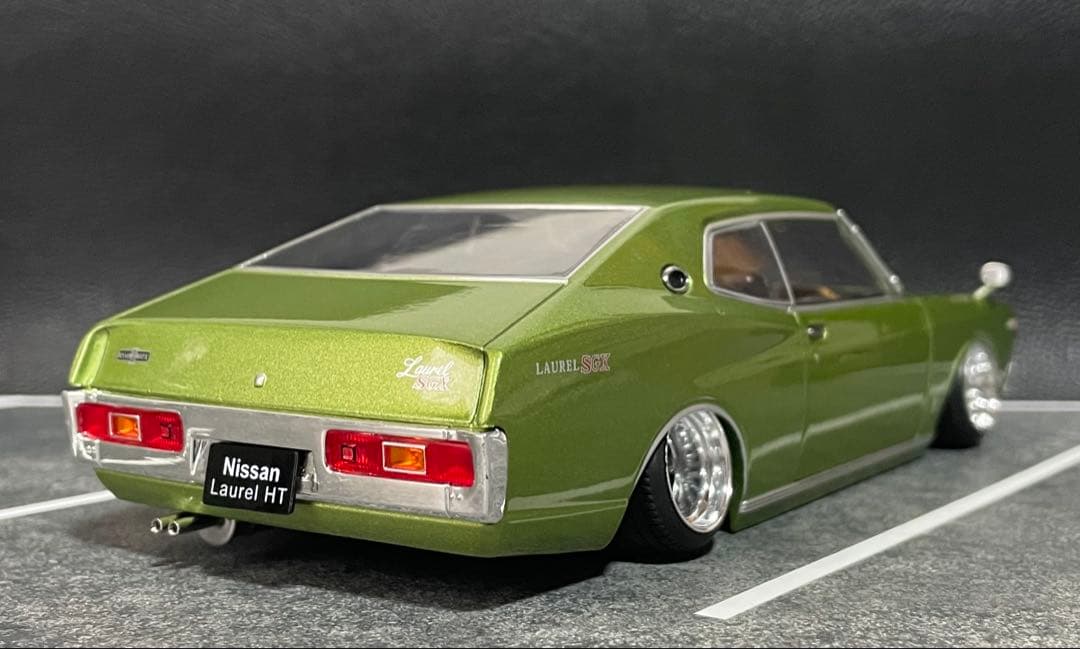 1/24 アシェット 国産名車 NISSAN ローレル SGX 改 カスタム
