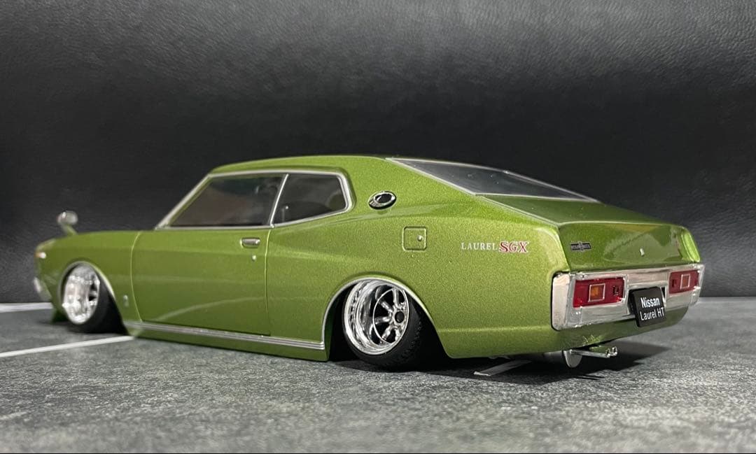 1/24 アシェット 国産名車 NISSAN ローレル SGX 改 カスタム