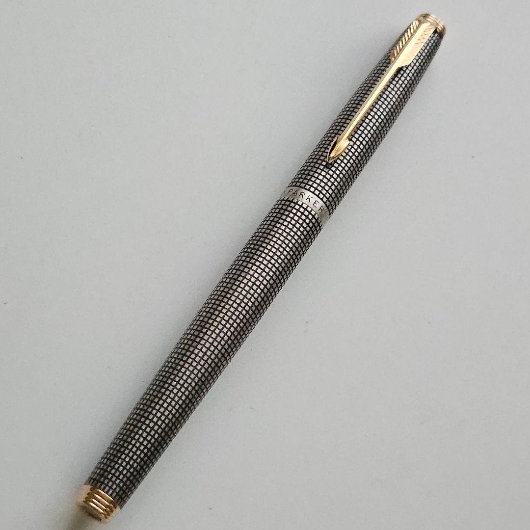 パーカー 75 B字 大文字 14k 585 シズレ スターリングシルバー