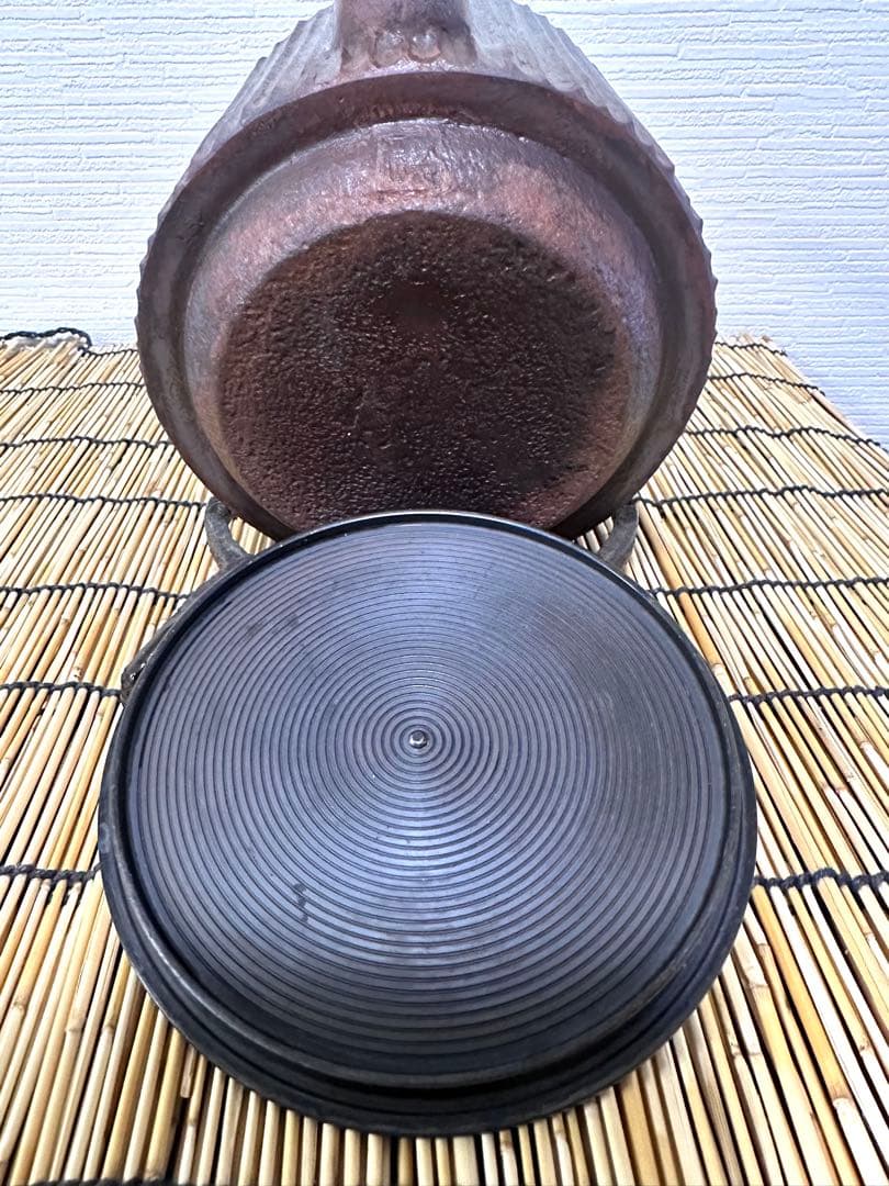 ＵＳＥＤ、良品　岩手県奥州水沢幸工芸　現代の名工 佐藤勝久造　利休型蛇ノ目１３型