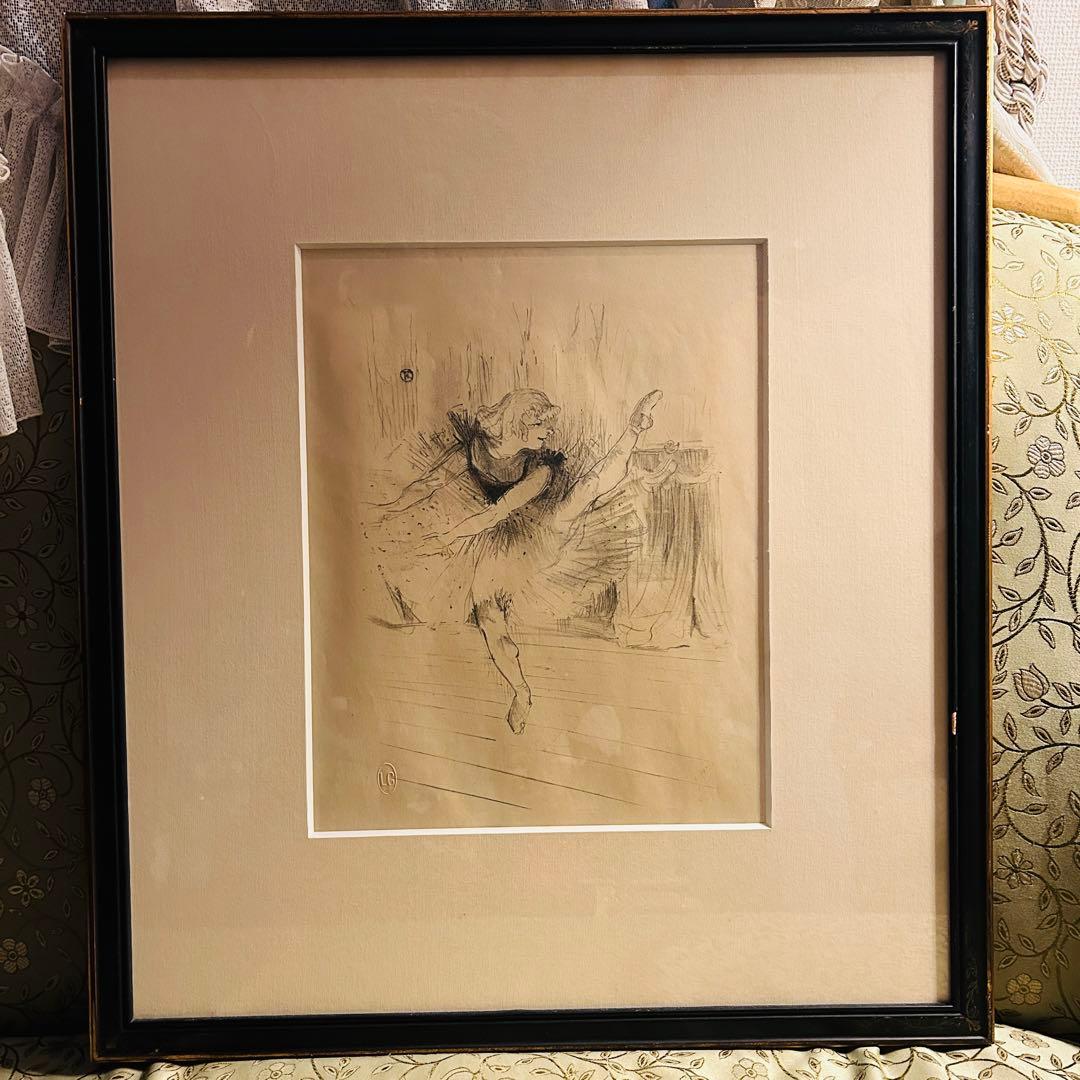 リトグラフ　Henri de Toulouse-Lautrec