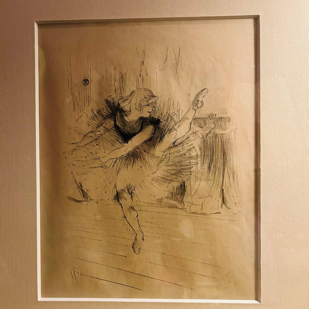 リトグラフ　Henri de Toulouse-Lautrec