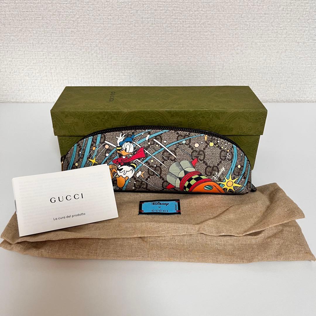 ※モリス　【新品】GUCCI ディズニーコラボ ドナルド筆箱