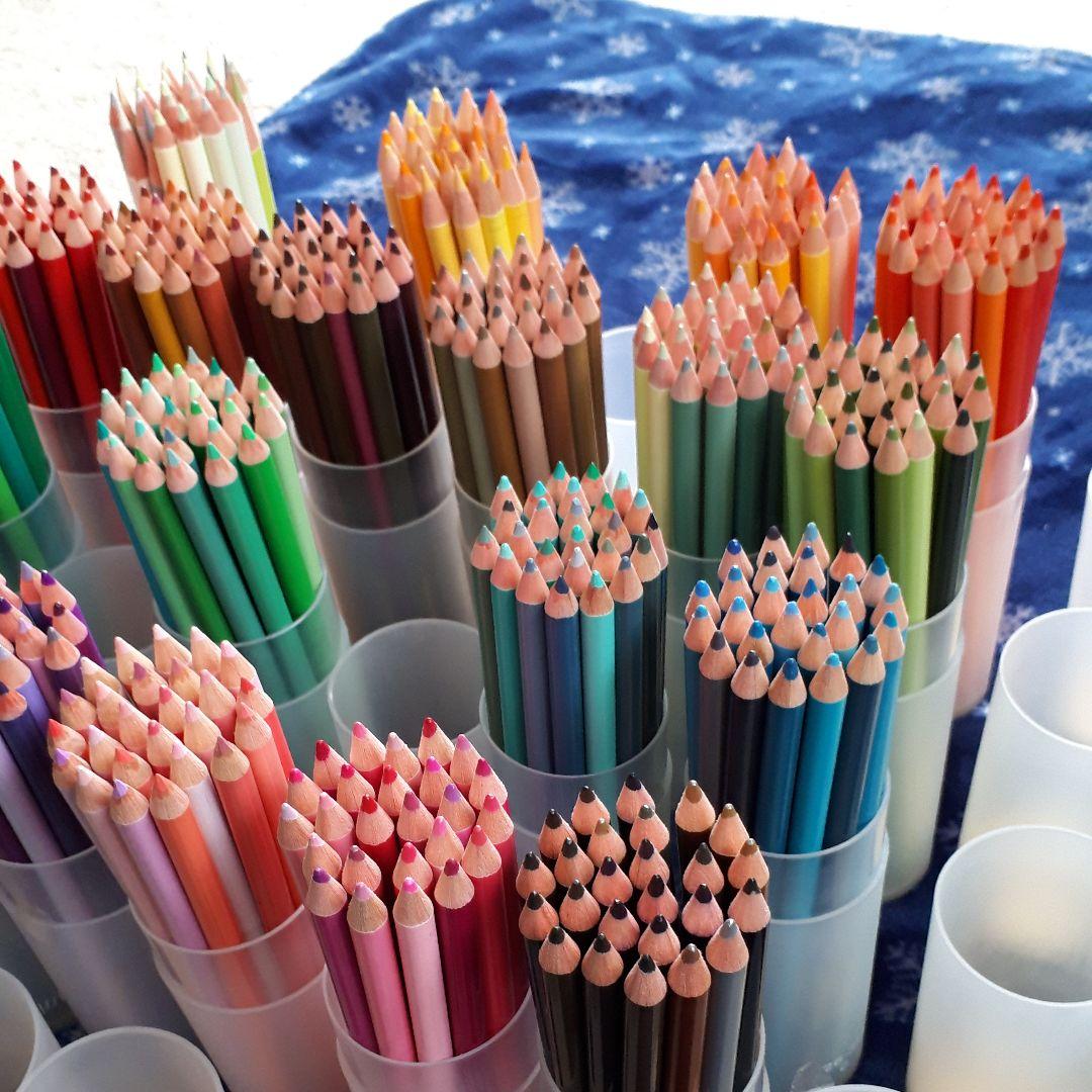 フェリシモ　500色　色鉛筆(中古)