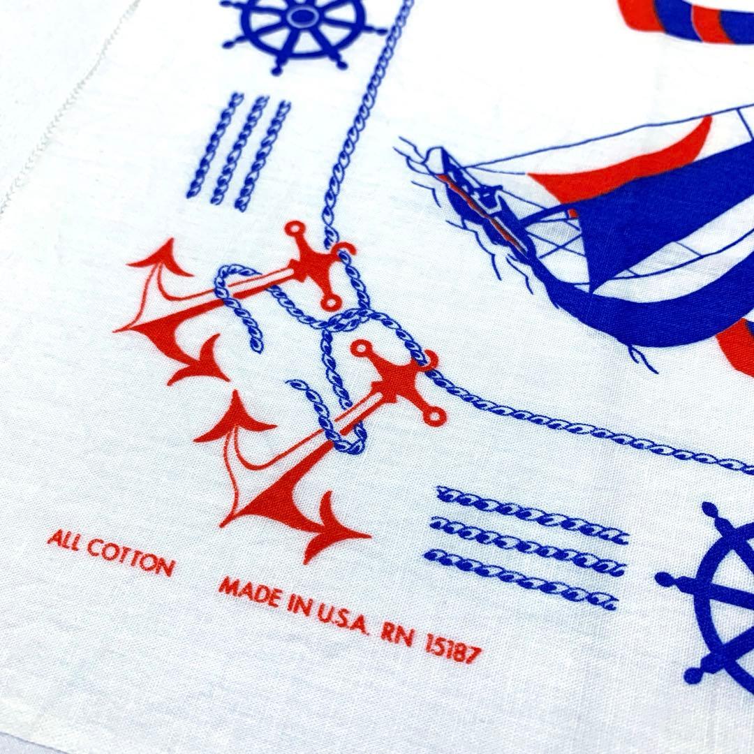 【レア柄！】70年代 70s RN15187 ヴィンテージバンダナ ビンテージ