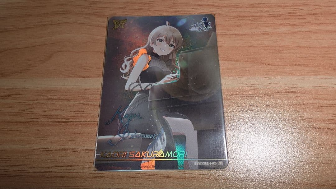 カードフォリオ　アイドルマスターミリオンライブ　MR　桜守歌織