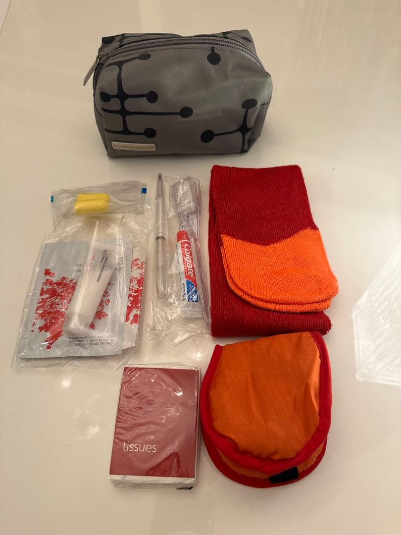 アメリカン航空ビジネスクラス用アメニティセット