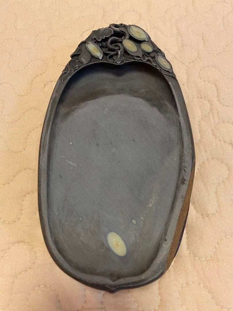 硯③値下げ【新品未使用】端渓硯（麻子坑、眼入）