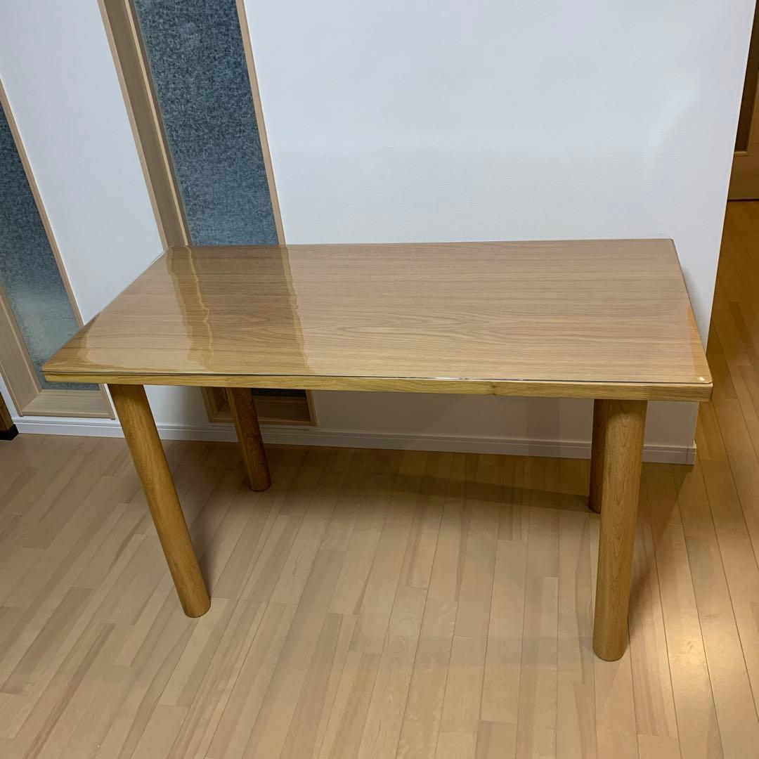 無印良品　オーク無垢材　ダイニングテーブル W1200×D600×H720