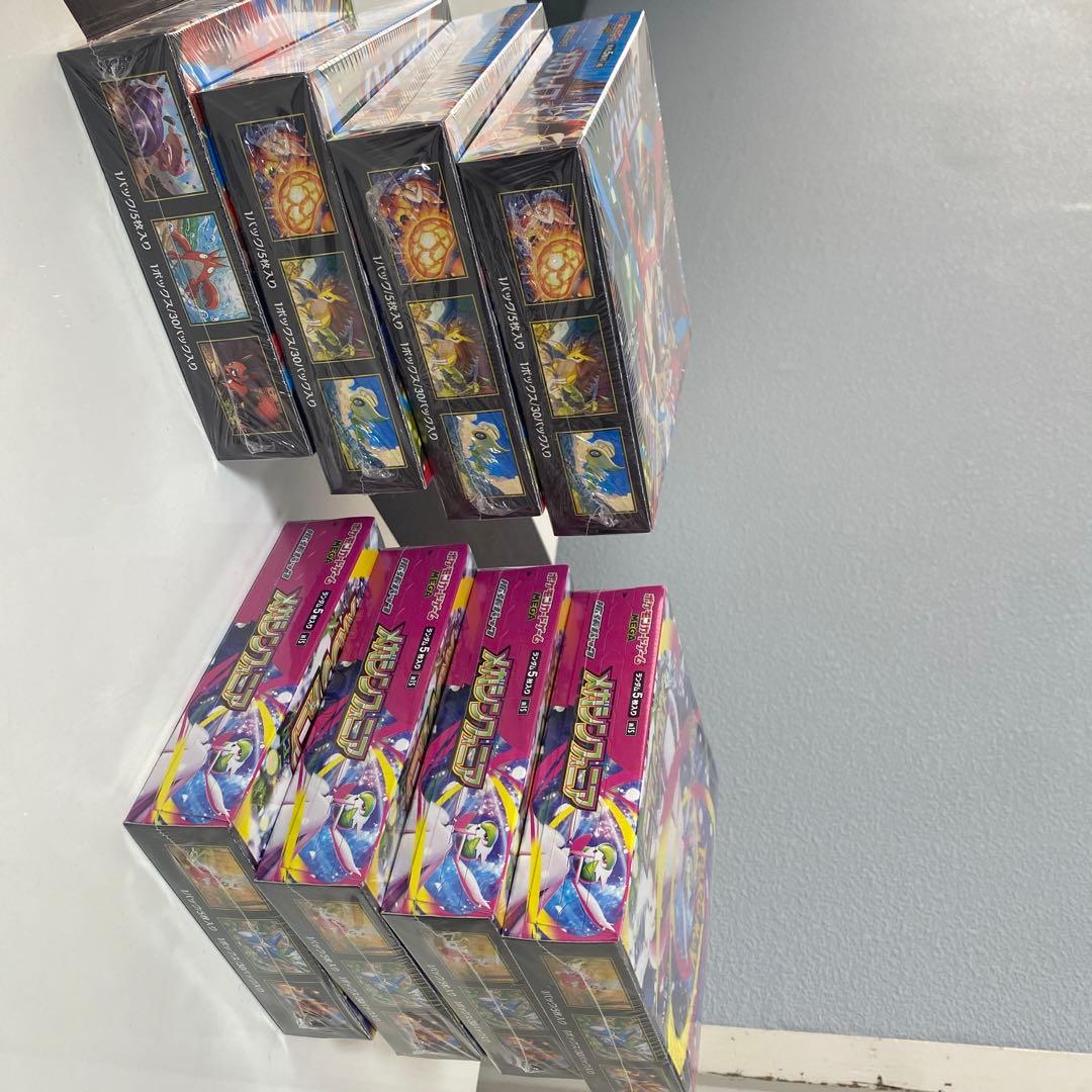 ポケカ BOX 即日発送各4個、計8個セットメガシンフォニア　メガブレイブ