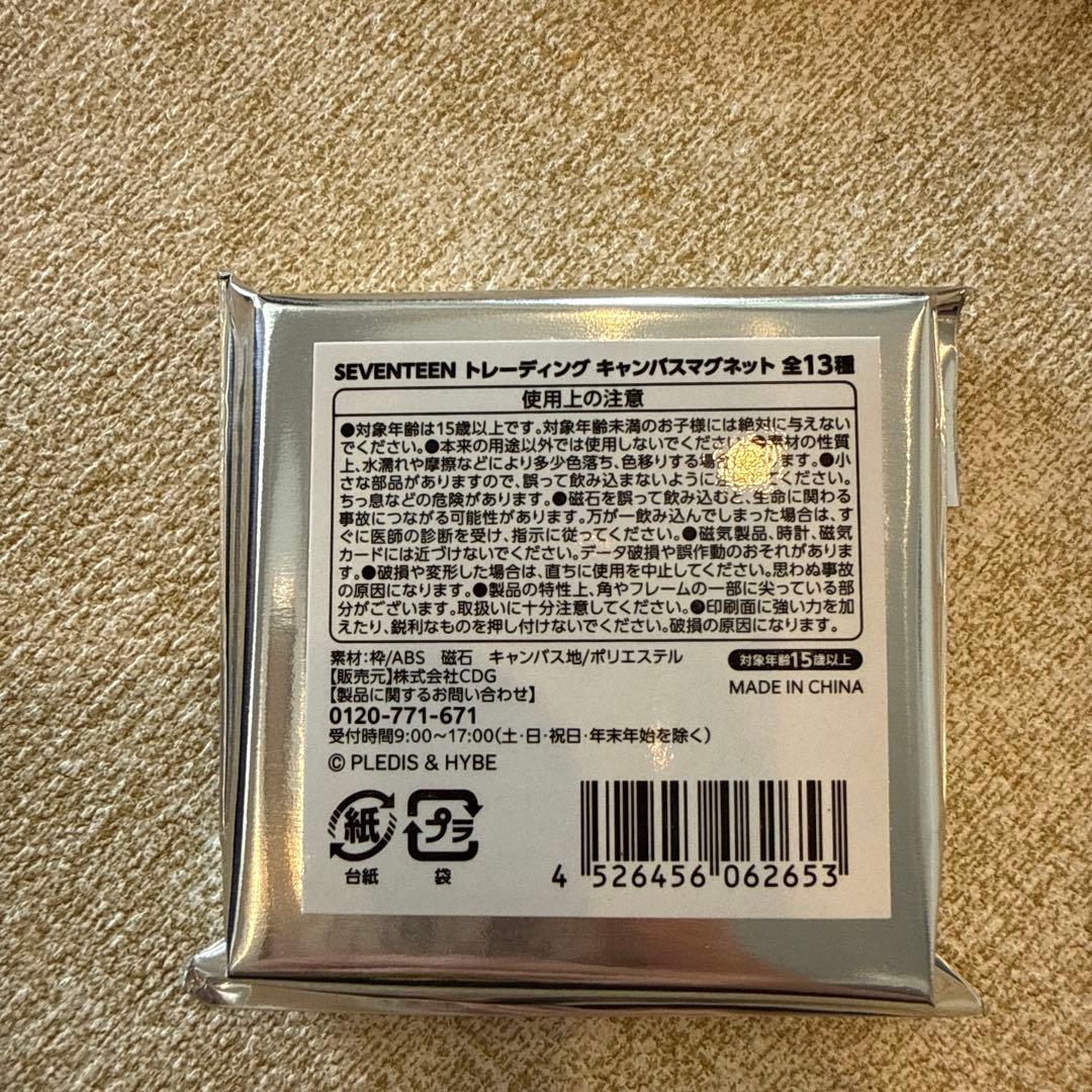 SEVENTEEN キャンバスアートマグネットセット 13種　コンプ