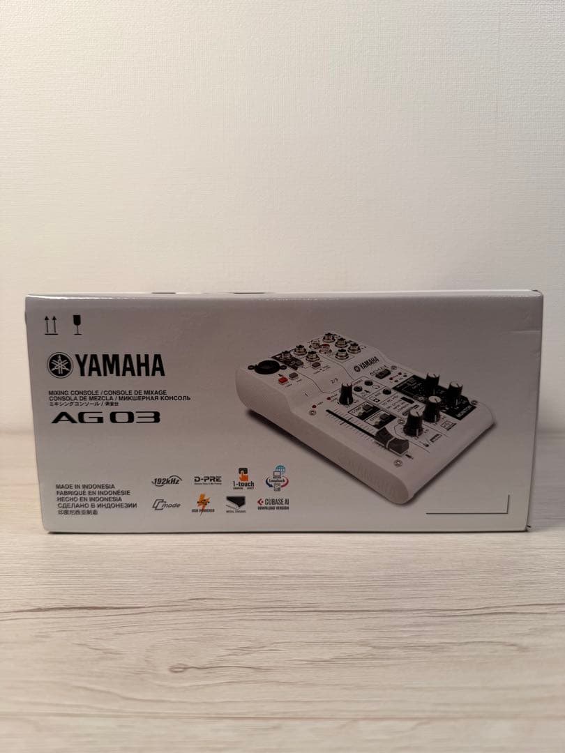 YAMAHA AG03 オーディオインターフェイス iPad/iPhone対応