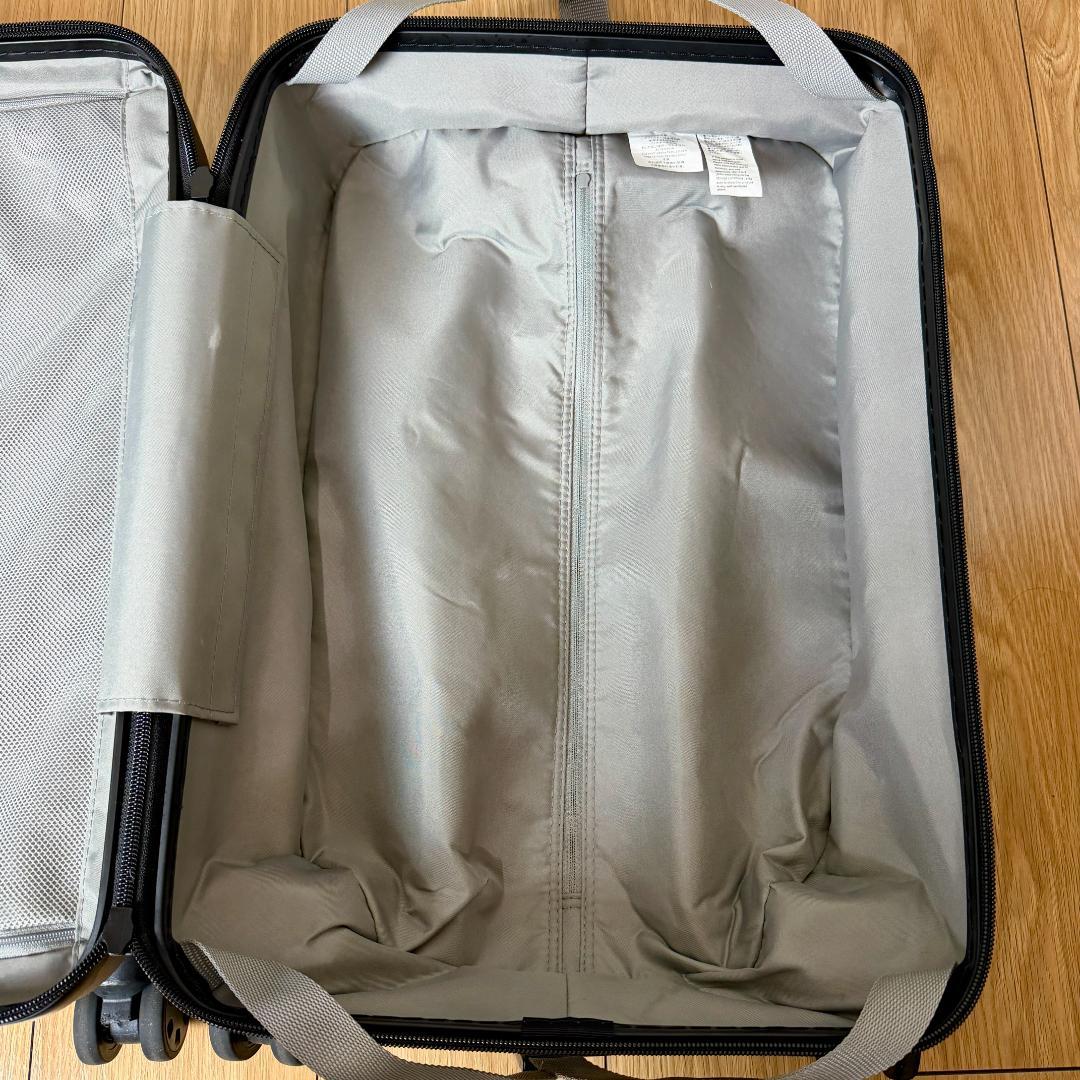 無印良品バーを自由に調節できる　ハードキャリーケース（３６Ｌ）