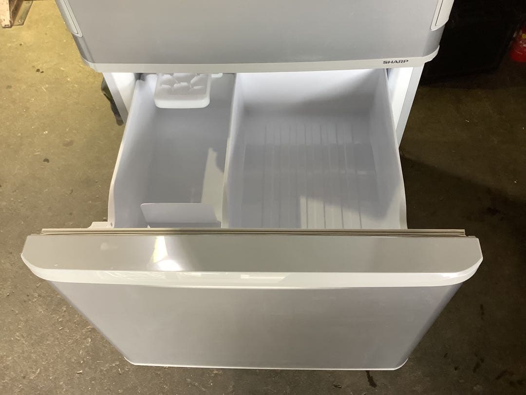 シャープ 3ドア冷蔵庫 SJ-W351E-S 350L 2019年製