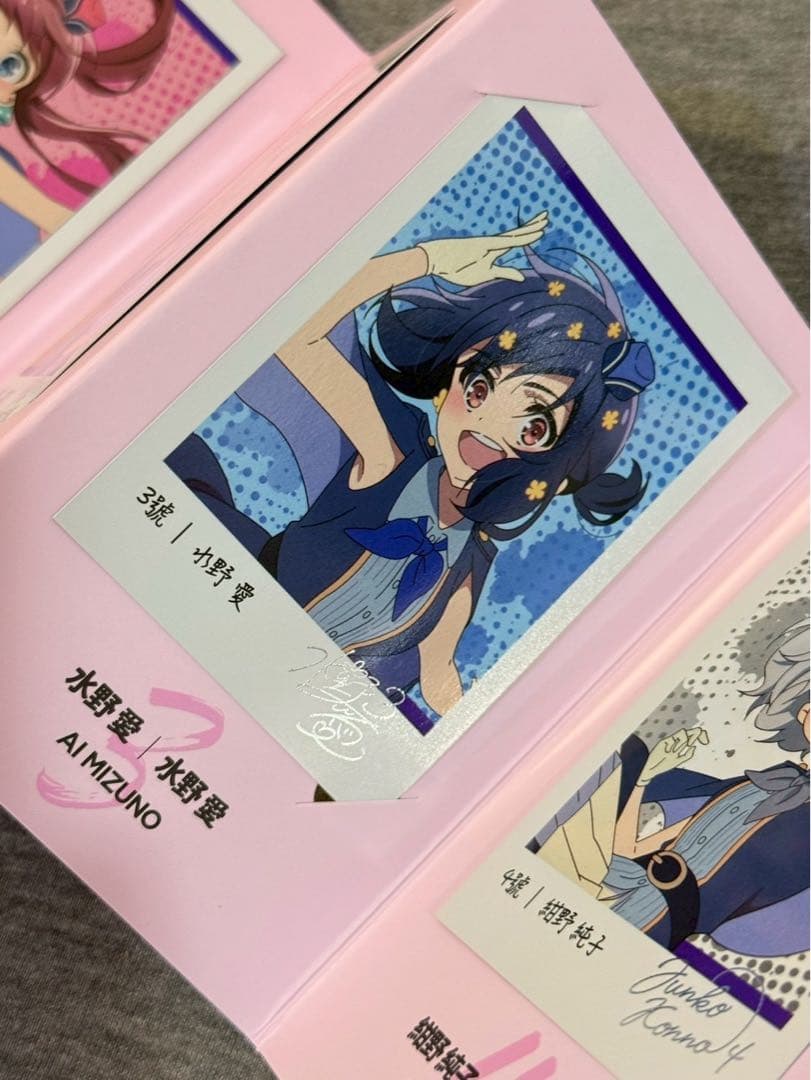 ゾンビランドサガ　ゆめぎんがパラダイス台湾限定ポスターチェキセット扇