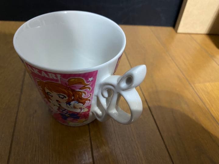 【激レア】劇場版アイカツ　音符マグカップ　星宮いちご、霧矢あおい