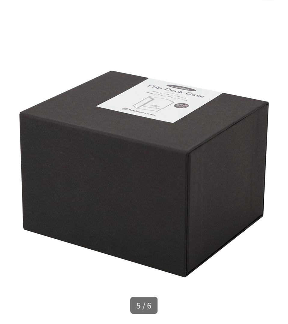 ポケモン 本革フリップデッキケース　ブラッキー