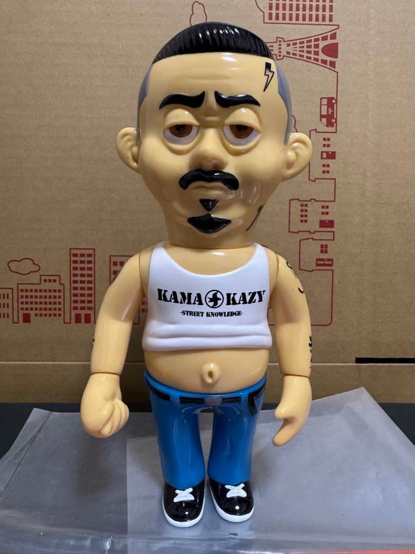 ソフビ　G-CUE x HEADLOCKSTUDIO ヘッドロックスタジオ