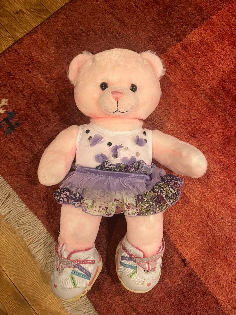 激レア 希少 ビルドアベア 日本限定 さくらテディ ピンク 服セット