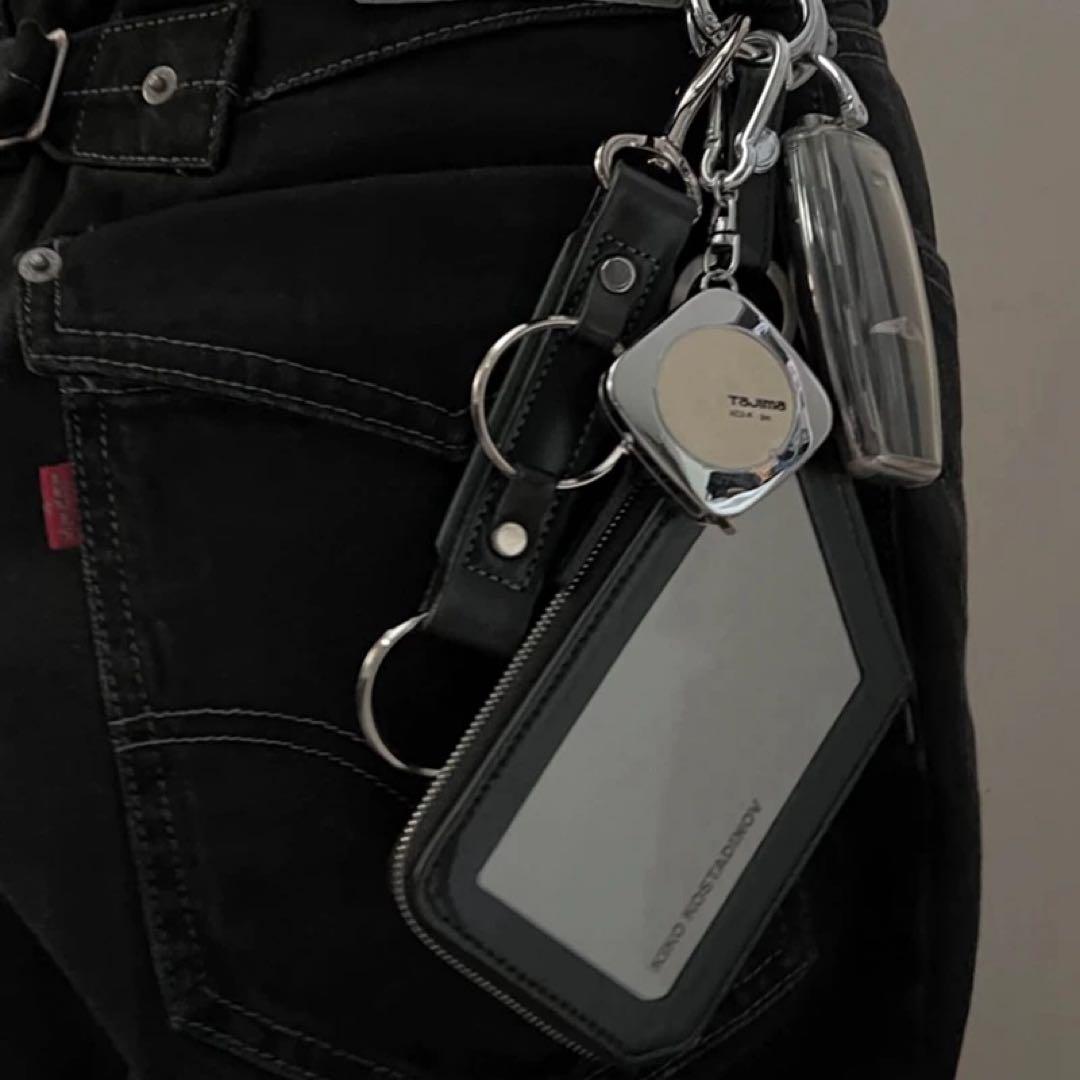 KIKO KOSTADINOV ブラック レザー キーケース