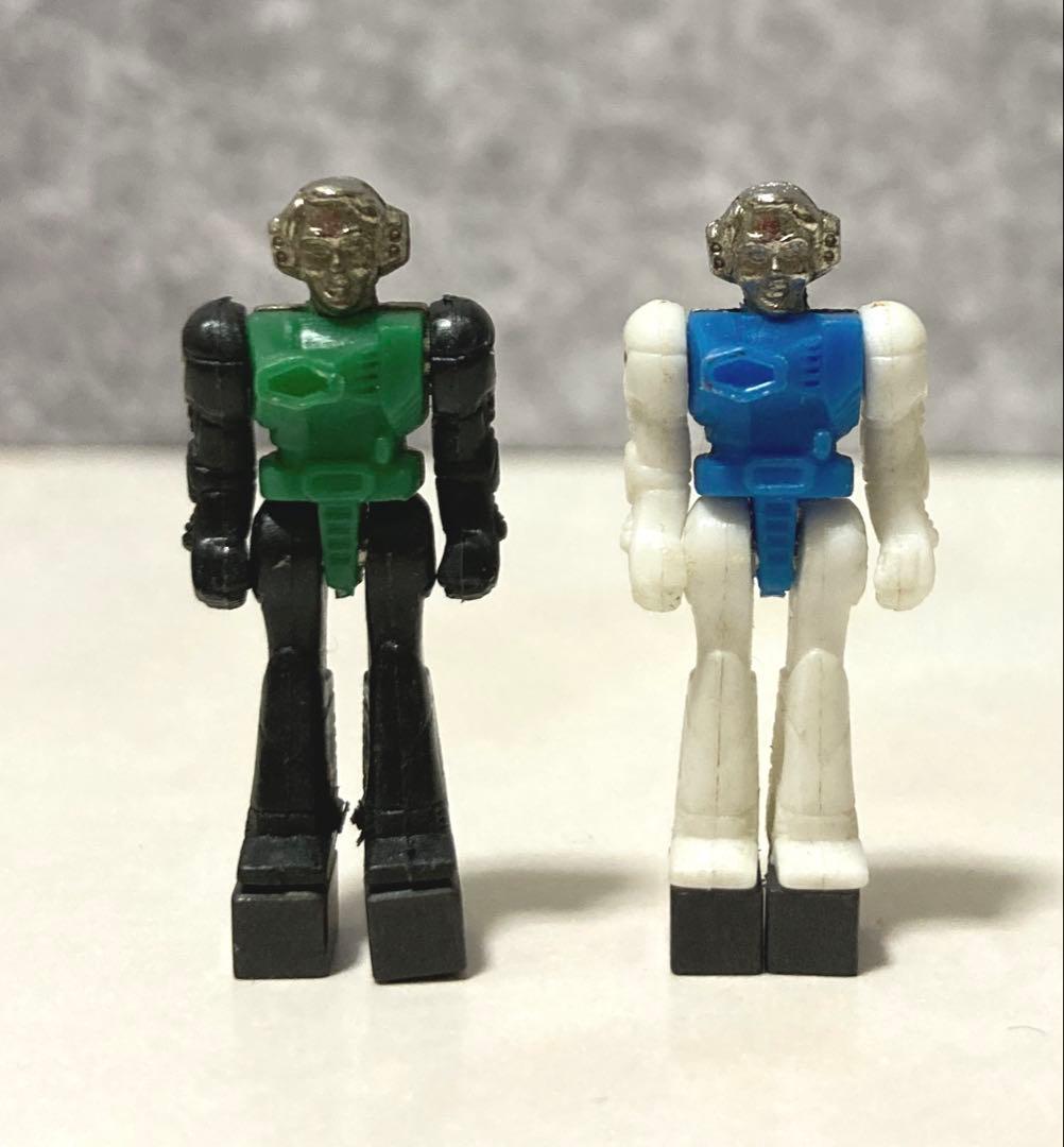 ダイアクロン 隊員 ブルー ホワイト 他 6点 当時物 タカラ