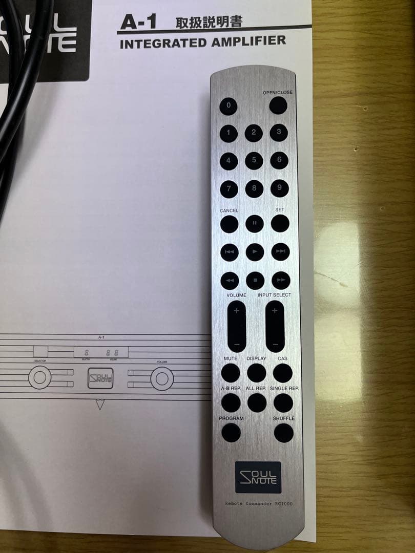 【美品ほぼ新品未使用‼️】ソウルノートA-1 アンプ2023年製