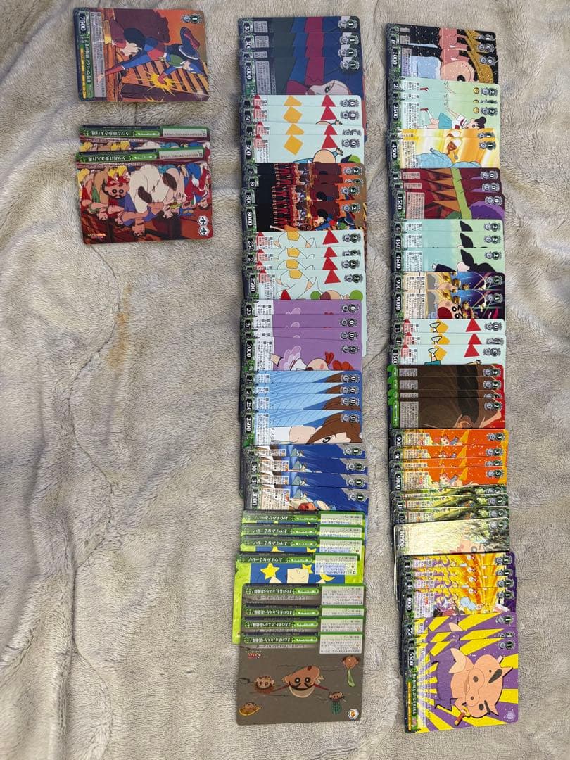 ヴァイスシュヴァルツ クレヨンしんちゃん 門電デッキ➕パーツ