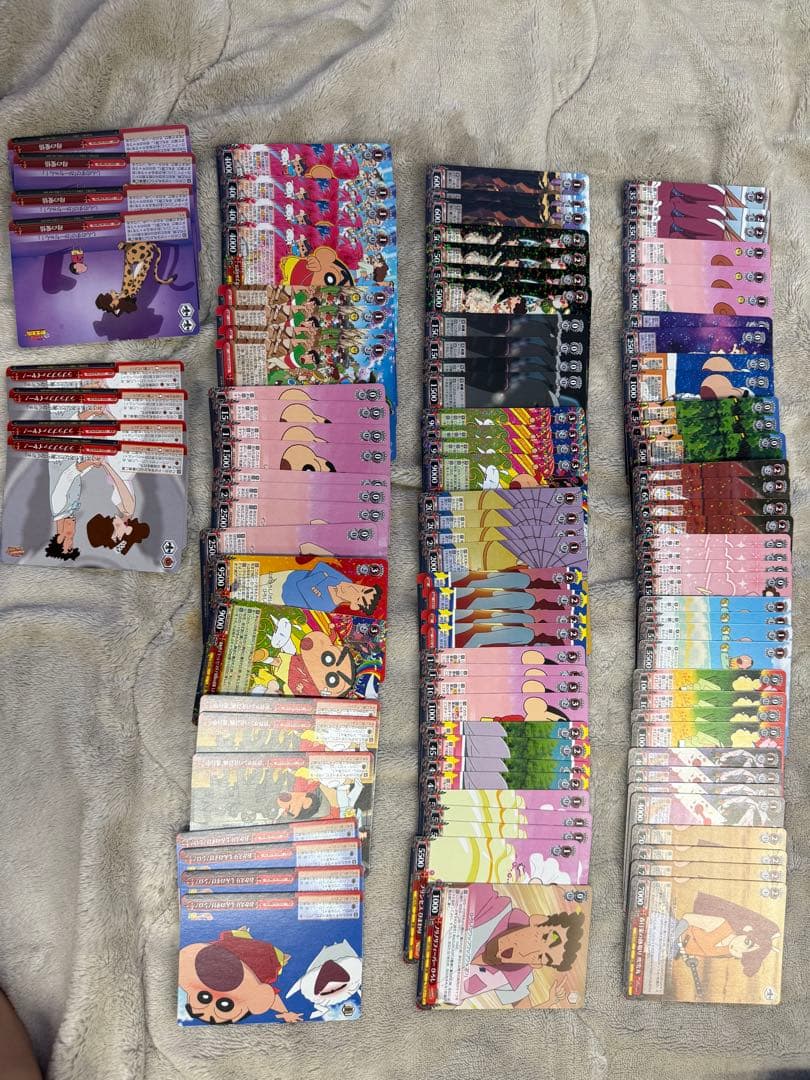 ヴァイスシュヴァルツ クレヨンしんちゃん 門電デッキ➕パーツ