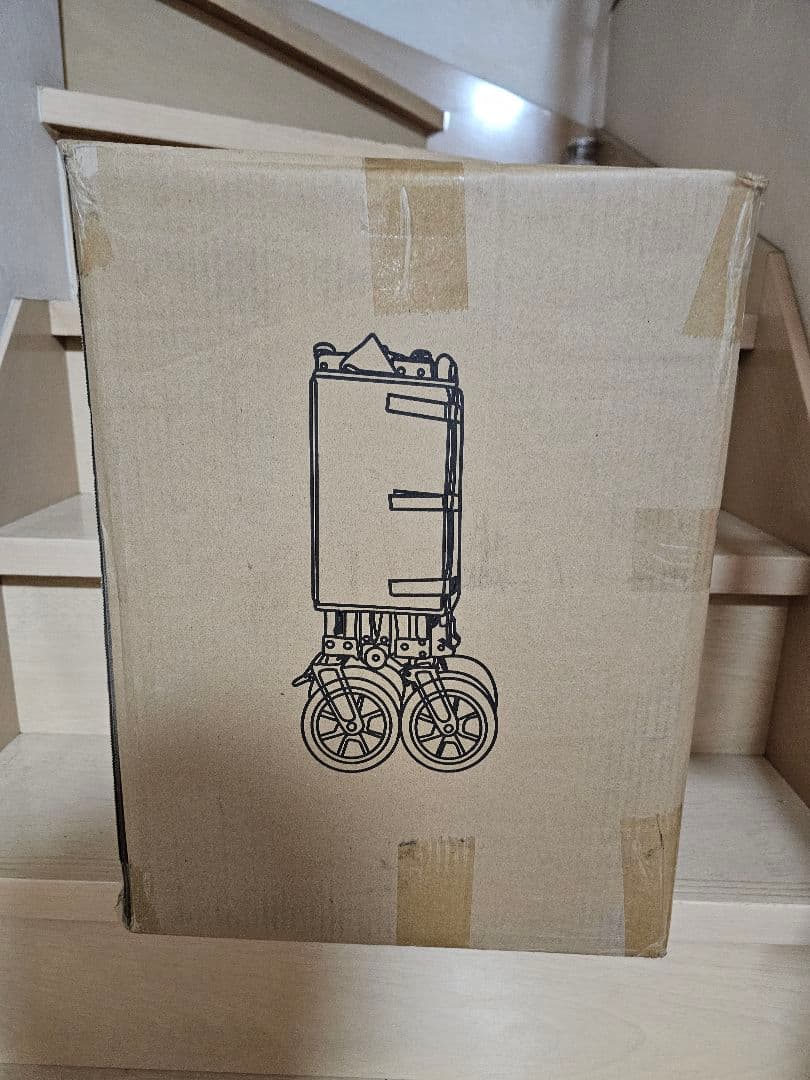 【新品未使用】2025強化版 アウトドアワゴン大容量210L／耐荷重200kg）