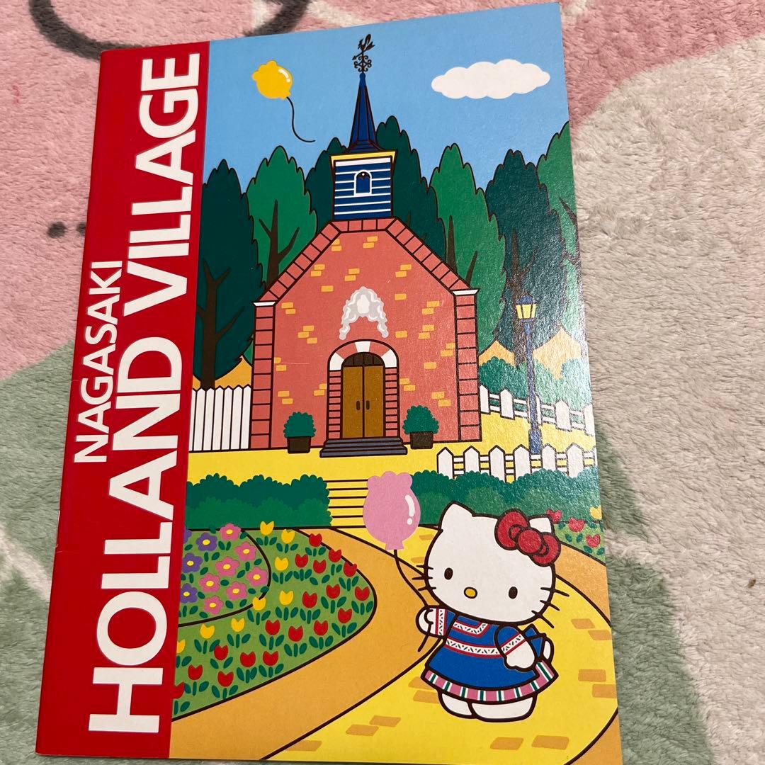 昭和レトロ1988年　サンリオ　ハローキティ 今は無き長崎オランダ村コラボノート