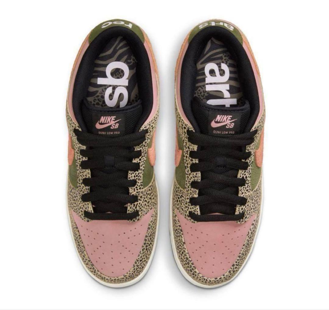 スケートボード NIKE SB Dunk Low Pro QS Arts-Rec US9.5