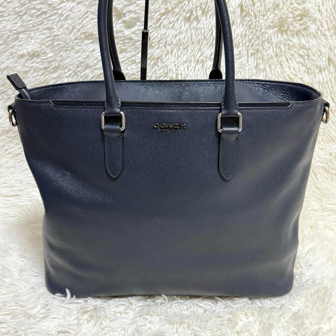 COACH コーチ ベケット BECKETT C2842 A4 トートバッグ 紺