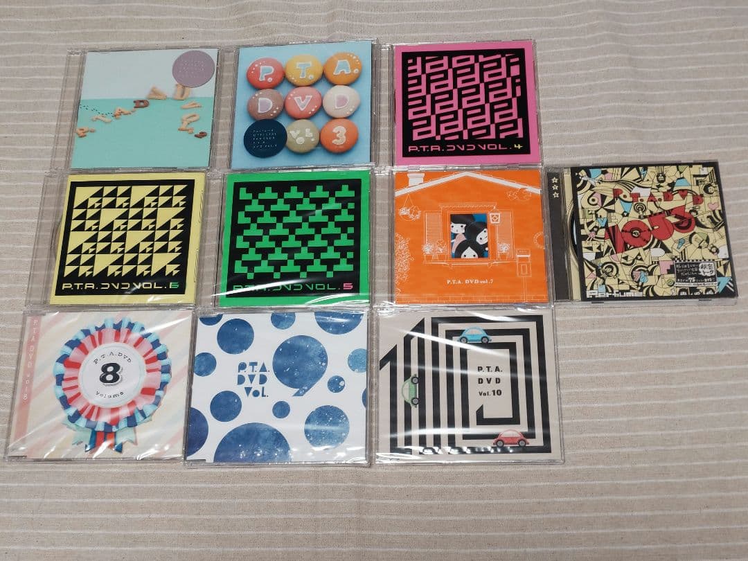 美品Perfume ファンクラブ限定 PTA DVD vol.1〜10+LIVE