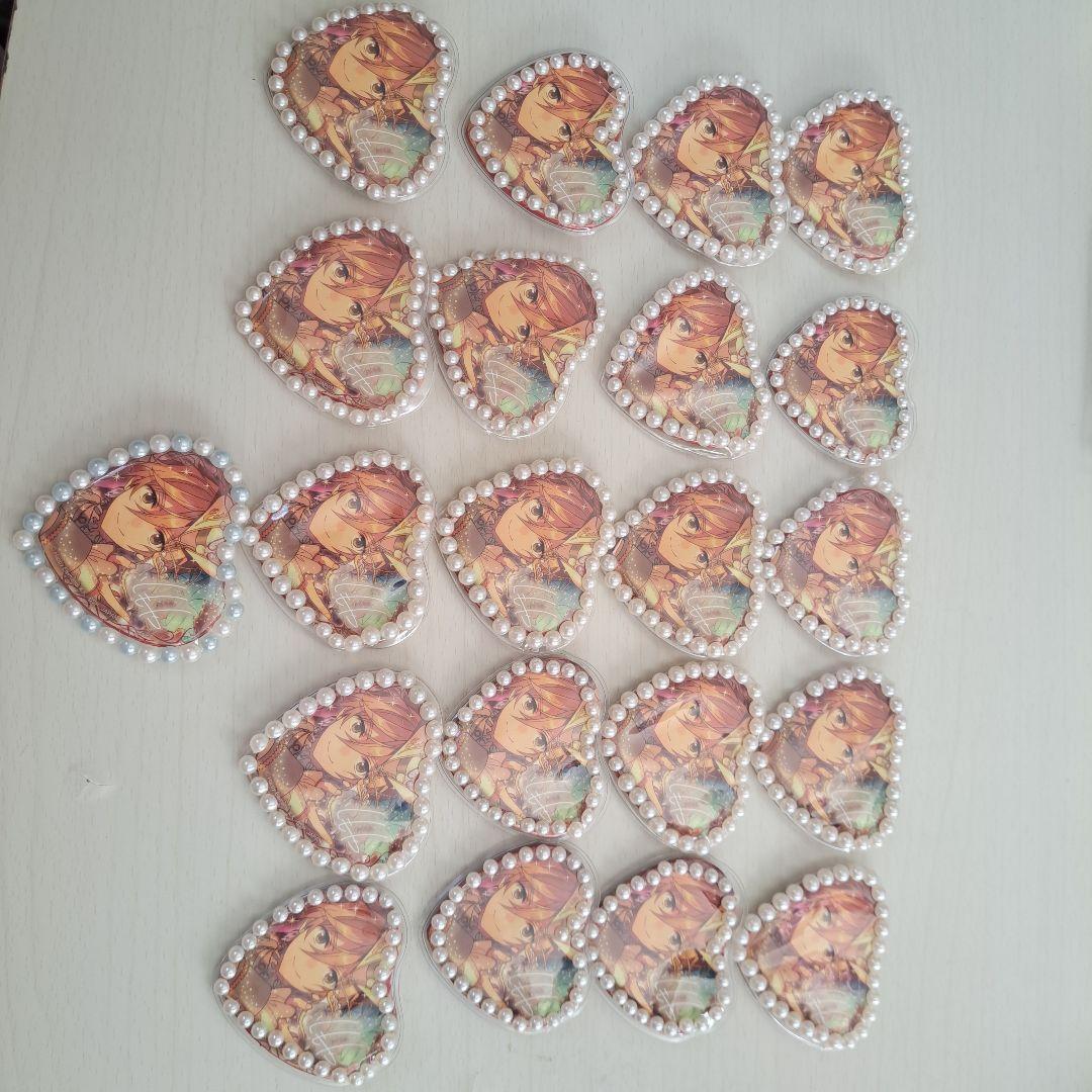 【あんスタ】真白友也　とるパカハート缶バッジ　21個セット