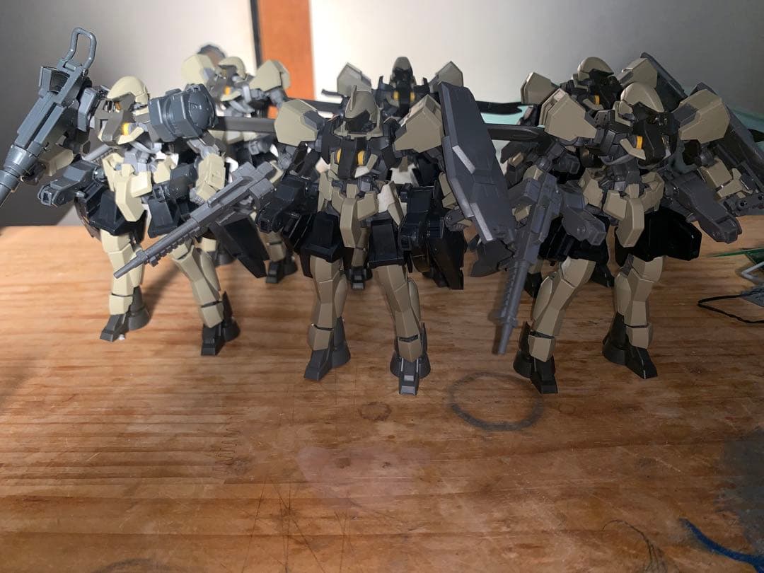 HGグレイズ地上用装備6体セット