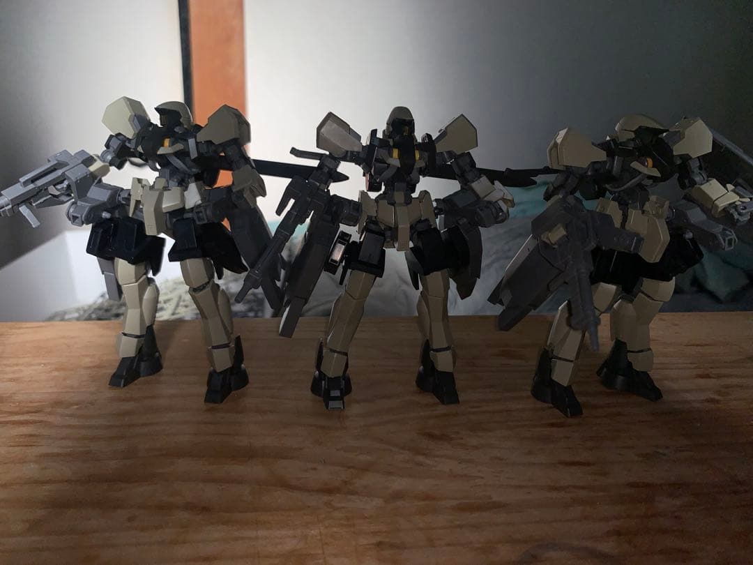 HGグレイズ地上用装備6体セット