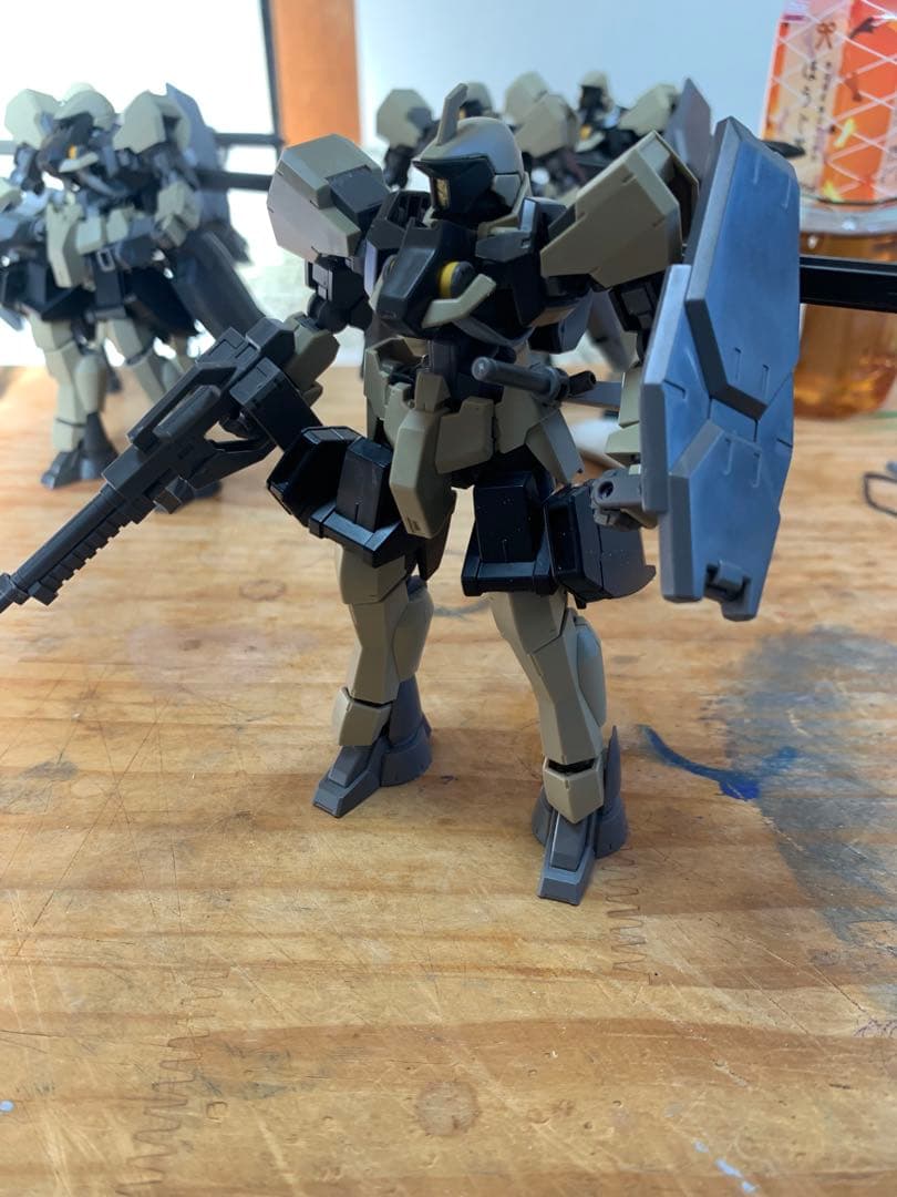 HGグレイズ地上用装備6体セット