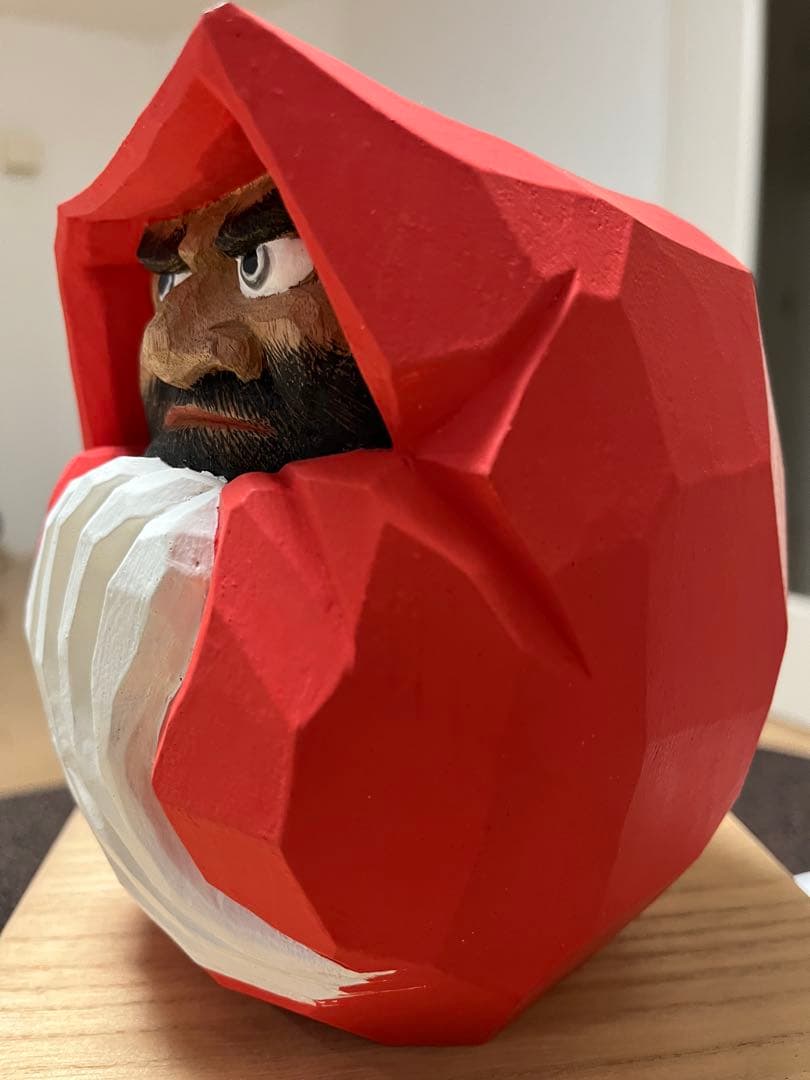 奈良一刀彫りダルマ