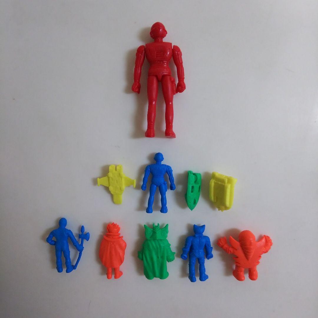 「宇宙刑事シャリバン」消しゴム１０個セット（美品・１９８３年）