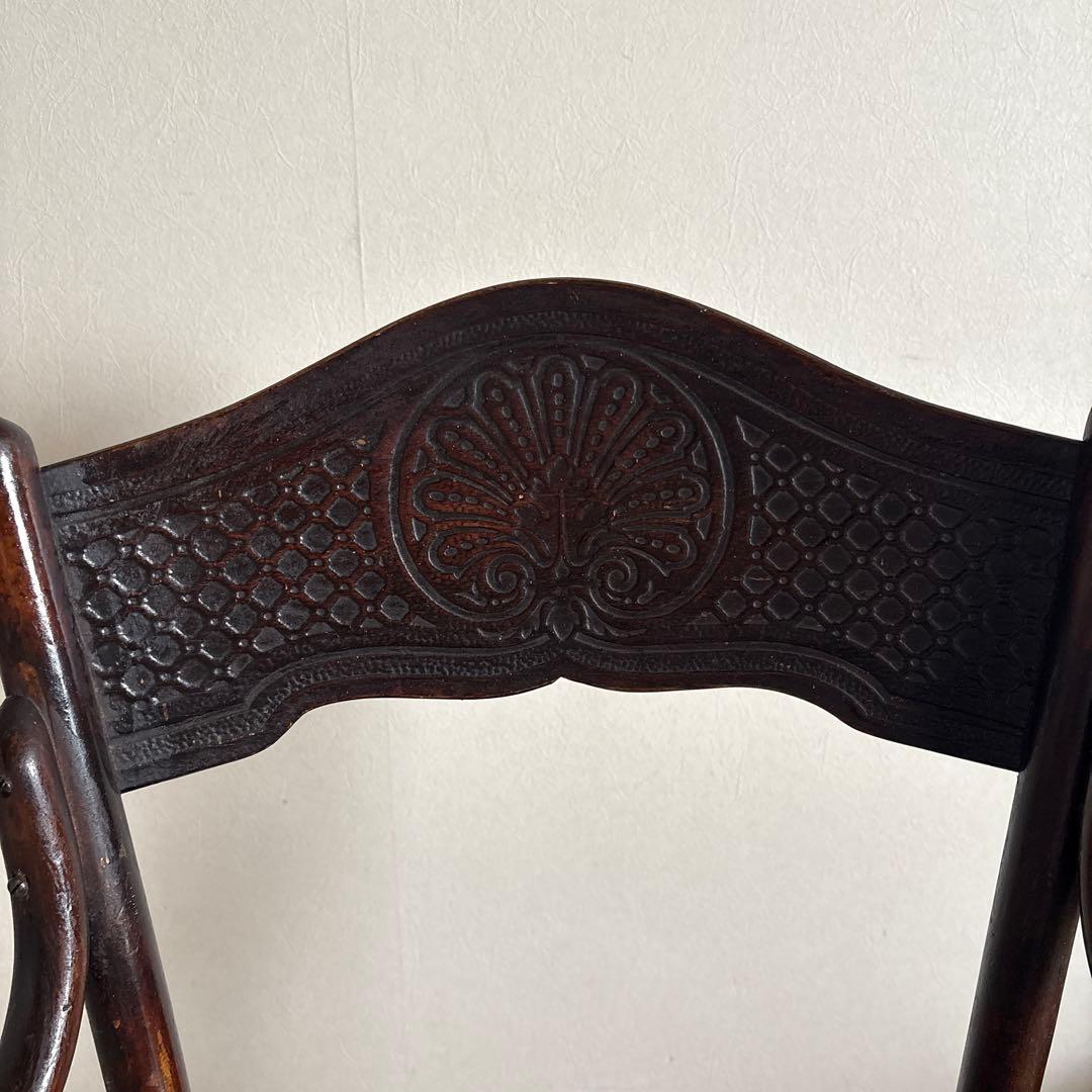 希少ベンドウッドアームチェア●曲木木製チェア●J &J.Kornビーチ材