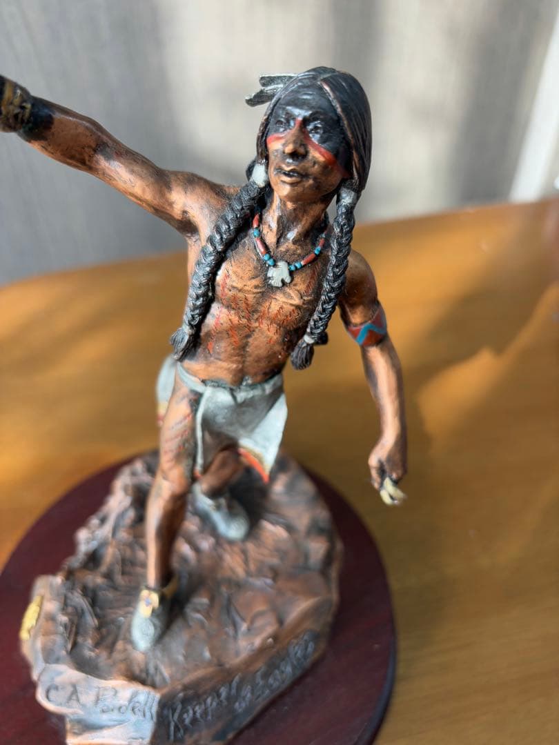 REGENDS USA製 1991年インディアンと鷹　銅合金 限定品ヴィンテージ