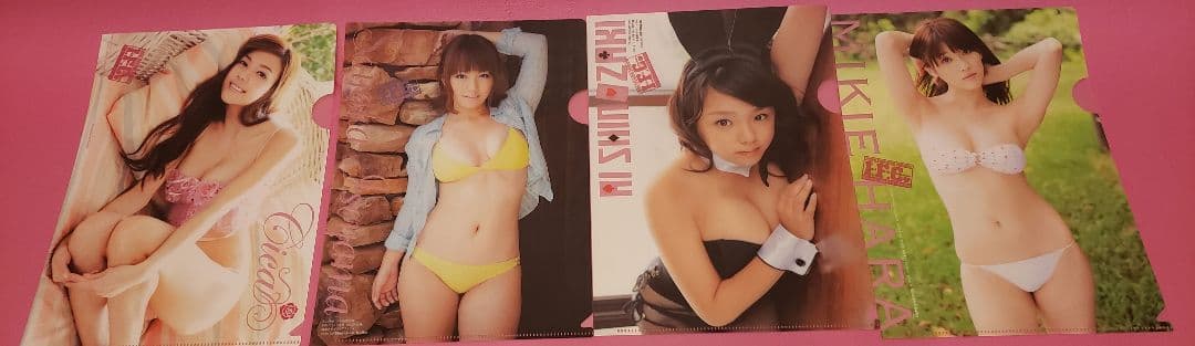 YOUNG CHAMPION 付録 アイドルクリアファイル 38冊