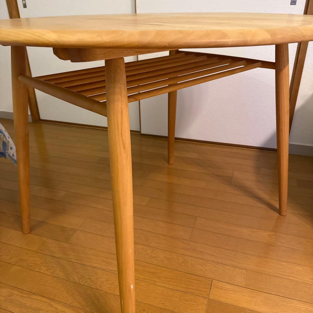 モモナチュラル　丸型　ダイニングテーブル