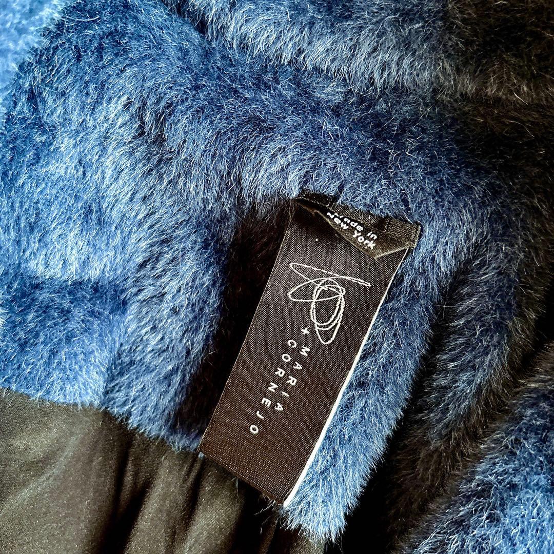 USA MARIA CORNEJO ワイド シャギー 起毛 コート ニューヨーク