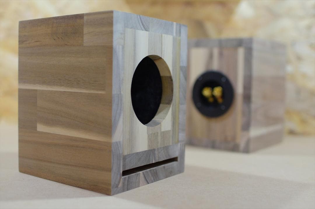 【BS-8・組立キット】長岡鉄男氏設計 バスレフ エンクロージャー 開口変更可