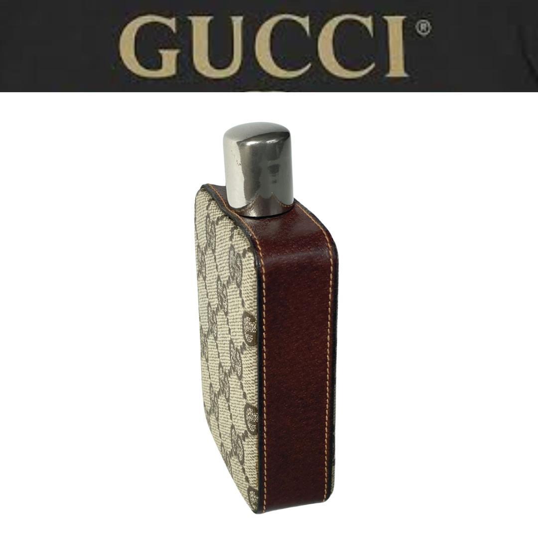 【激レア】GUCCI グッチ スキットル ウイスキーボトル ヴィンテージ