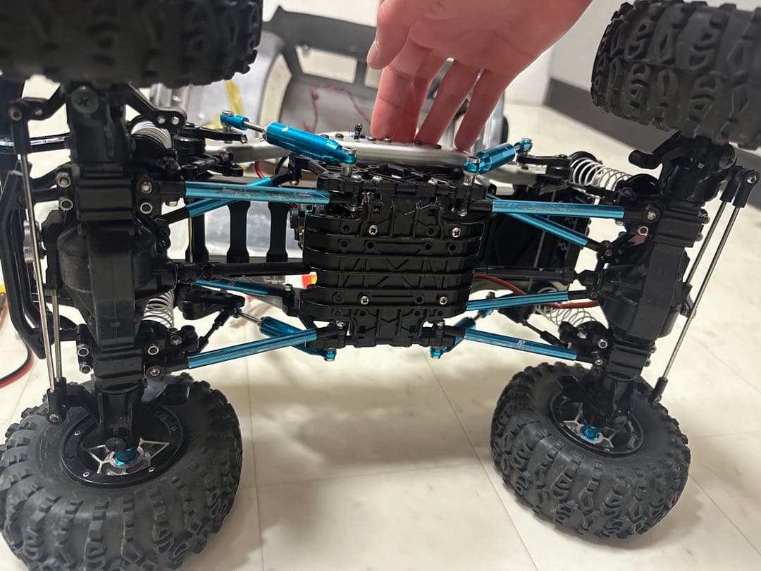 タミヤラジコン　CR-01 クローラー4WS仕様 フルセット　3PVフタバプロポ