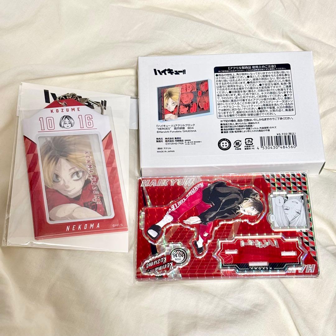 バースデイ　狐爪研磨　2024 アクリルブロック カードホルダー　アクスタ