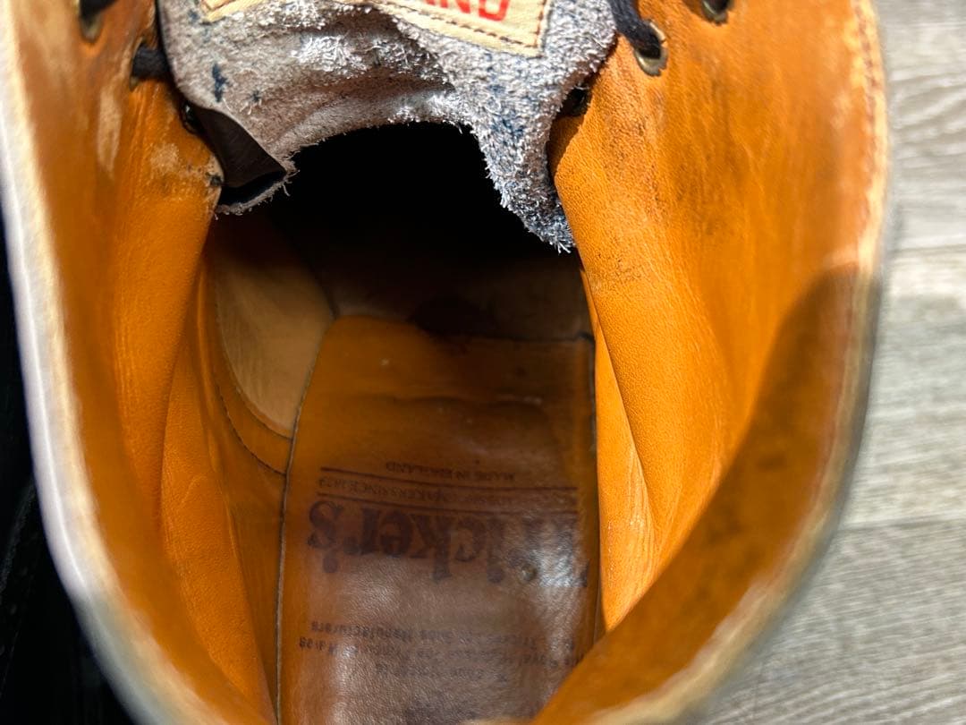 あ*ゆ様 トリッカーズ　カントリー　UK5.5 ブラック　90年代